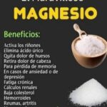 Maravillosos Beneficios del Magnesio para la Salud